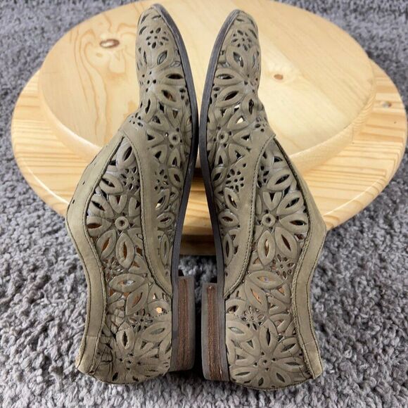 Ralph Lauren Denim Supply Shoes Hope Women 7 Wingtip Loafer Slip On Leather Flat - Picture 6 of 9